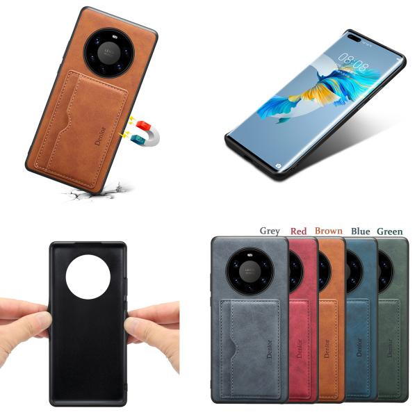 Сумка карты PU неподдельного владельца карточки Magsafe кожаного многофункциональная