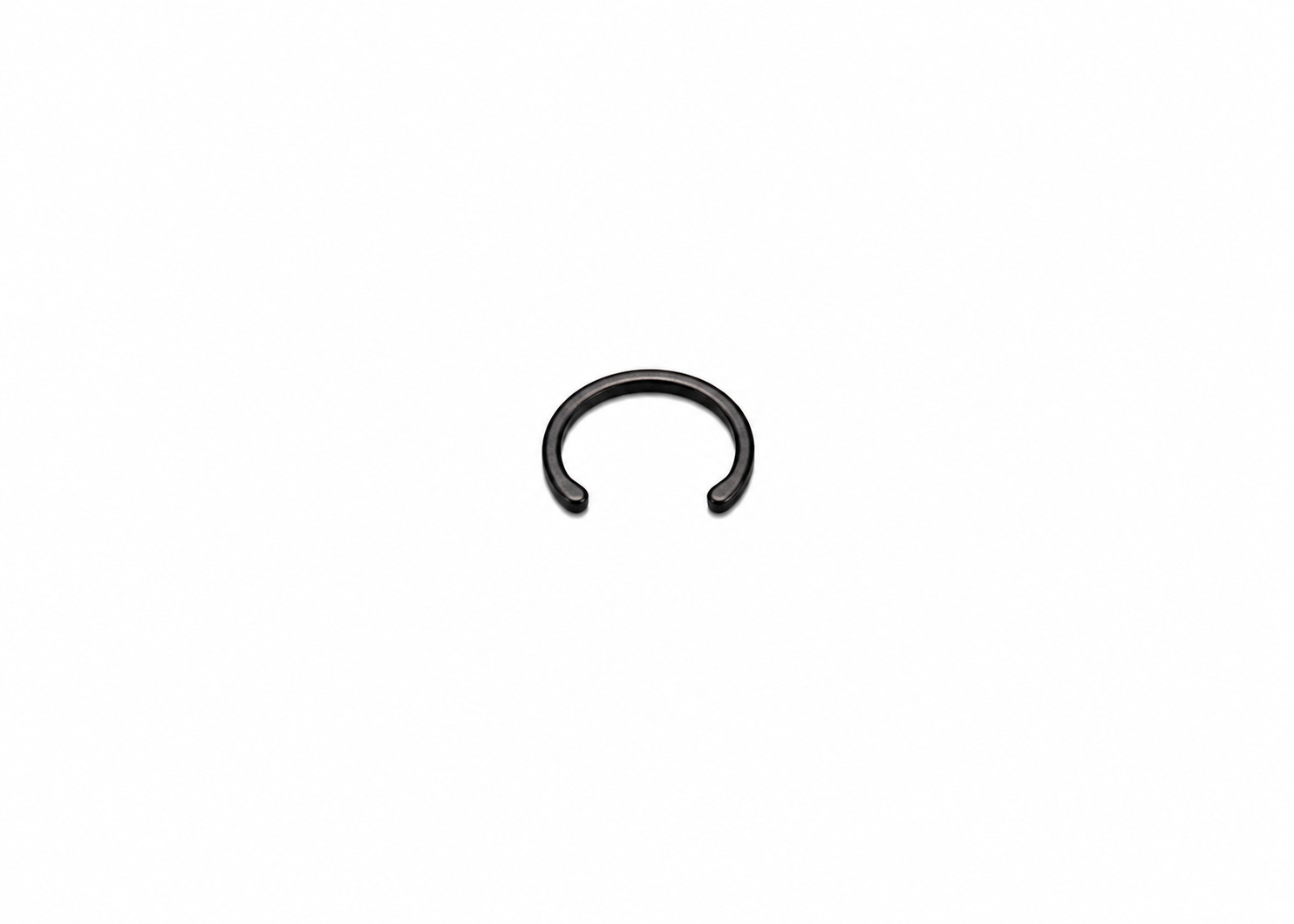 Wear Resistance Internal C Retaining Ring Circlip 2 Inch Chamfered Treatment