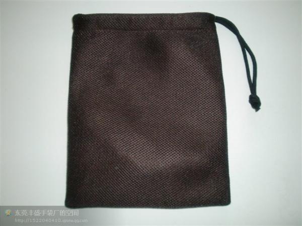Promotional Polyester Material Sport Drawstring Bag Silk Screen Printing Surface
