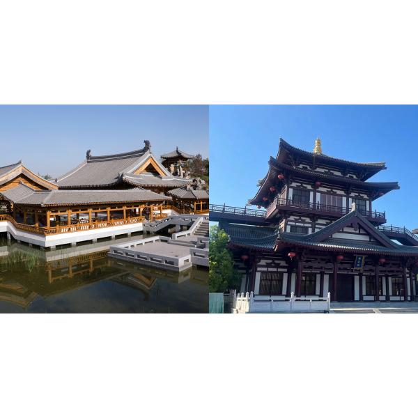 Черепицы глины команды конструкции китайские для сада строя старый толь перголы