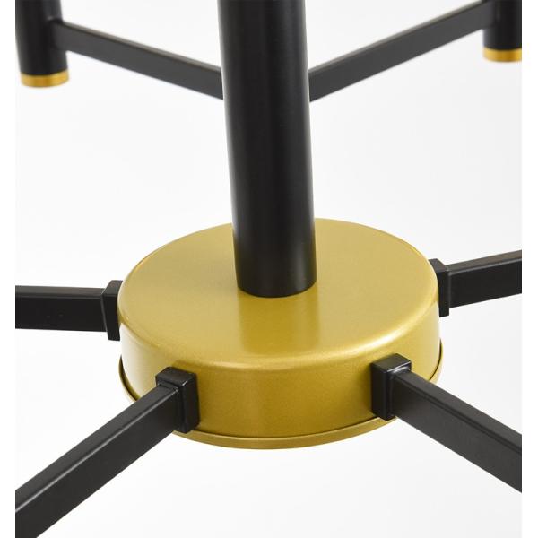 Многоголовые стеклянные подвесные лампы E27 4000K 6000K Висячий стеклянный глобус Современные подвесные лампы