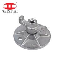 15/17mm Tie Rod Wing Nut Custom Concrete Walls Electro Galvanized