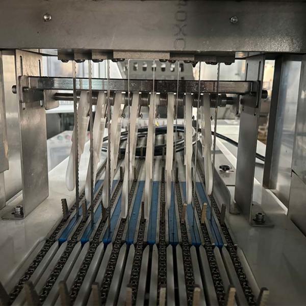 8PCS ブレイド オート 肉帯 切断機 と タッチ コントロール パネル と 冷凍 魚 切断 機械