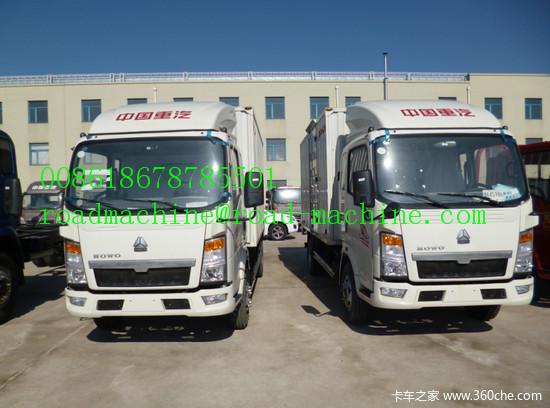 140hp 160hp 4 X 2 Light Duty Commercial Trucks , Four Cylinder Transport Truck