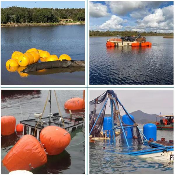 Airbags gonflables lourds, entièrement fermés, sacs gonflables pour le sauvetage en mer