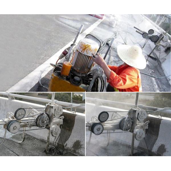 50m Diamond Cutting Wire Saw Granite Marble Stone Quarry 11.5mm Rope Cutting 40pcs Beads /M