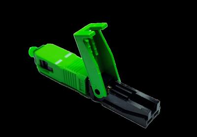 APC Polished Manufactured Fiber Optical Fast Connector for Durable in Harsh Environments