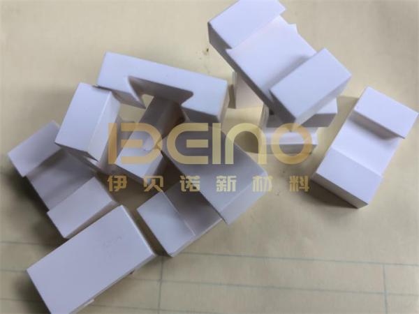 Wear resistant ceramics used in fan impeller Dovetail slot type wear-resistant ceramic plate for fan impeller