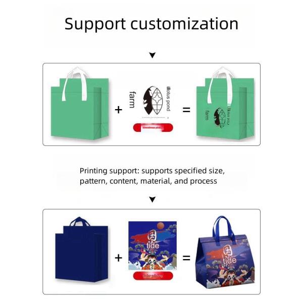Custom Clothing Packaging Bag for Food Products Creative Style and Customization