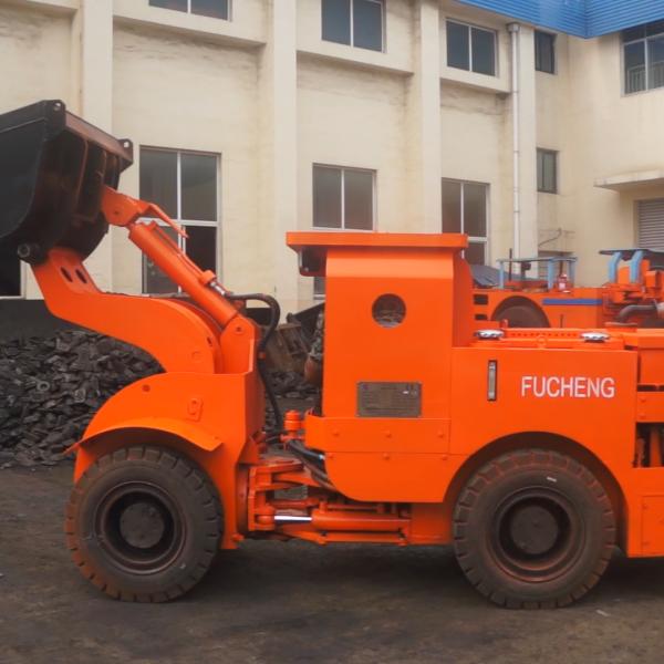 Energy Mining 0.6m3 Underground Diesel Mining Wheel LHD Loader FCYJ-0.6D
