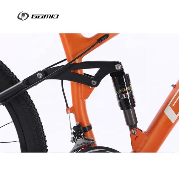 17-18KG GOMID Four Link Soft Tail Mountain Bike SHIMANO Kit MTB Gear Cycle OEM Bisiklet Full Suspension Bicicletas Custom Bicycle