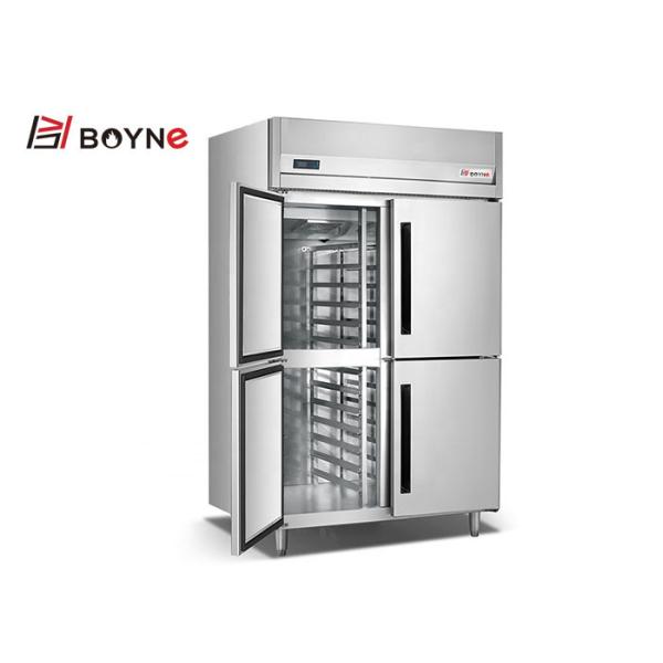 Подносы ресторана вводят замораживатель стандартный воздух 4-двери охладил Refrigerated шкаф подноса