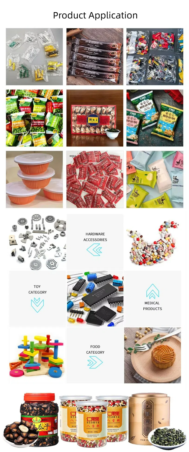 Automatic Professional Small Platform Conveyor Belt Weighing Scale for Food Industry for Snacks Small Items Plastic Material