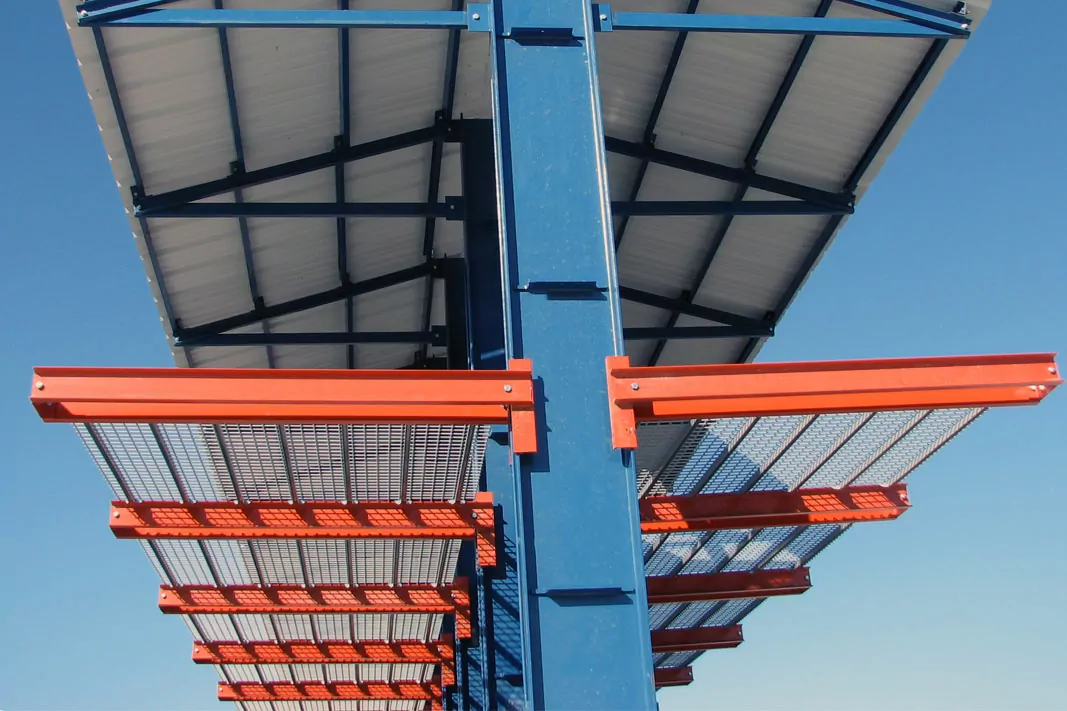 Double-Sided Heavy Duty Metal Storage Cantilever Racks for Lumber