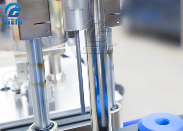 20L Stainless Steel Tank Rotary Type Mascara Filling And Capping Machine