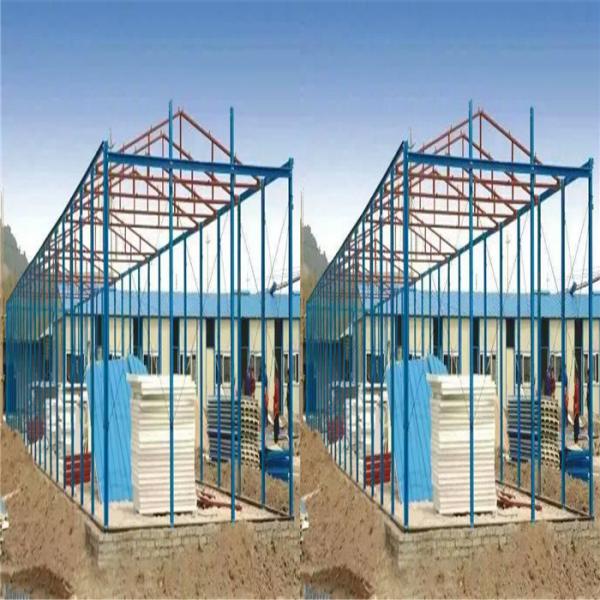 eco-friendly K type prefabricated house with waterproof , thermal insulation and heat proof
