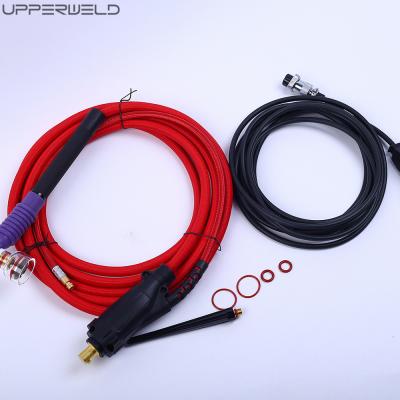 100% Test Past Air-Cooled Tig Welding Torch Kit Adjustable Switches Gas Cooled WP-17