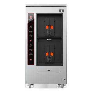 Commercial Electric Fish Grill Machine Double-Layer 4 Compartments