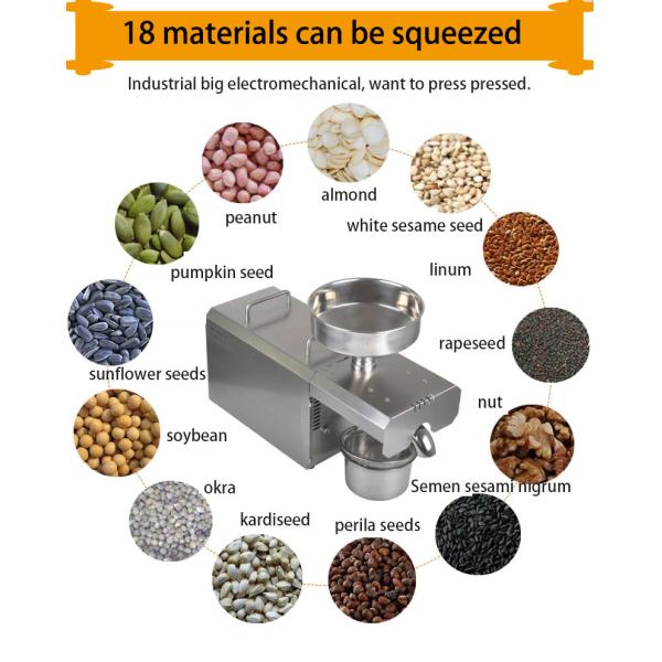 Small Scale Mini Cold Pressed Rice Bran Oil Mill Expellers Plant Oil Extraction Machine for Edible Oil Production