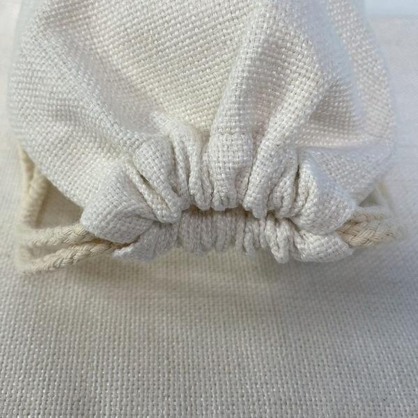 Sacs de Noël en sublimation Sacs blancs Logo imprimé sur mesure Sacs de rangement anti-poussière Sacs de linge à cordes sublimation Sac cadeau de Noël