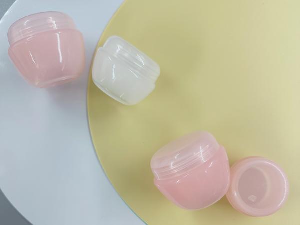 Custom Order Accepted 10ml Round Shape Colorful PP Cosmetic Jar for Skin Care Cream