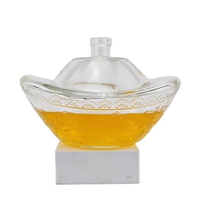 500ML 750ML Glass Bottle for Whiskey Vodka Rum Tequila Gin Spirits in Custom Design