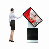 Kiosque debout d'écran tactile de plancher interactif d'intérieur 55 pouces 60000 heures de vie