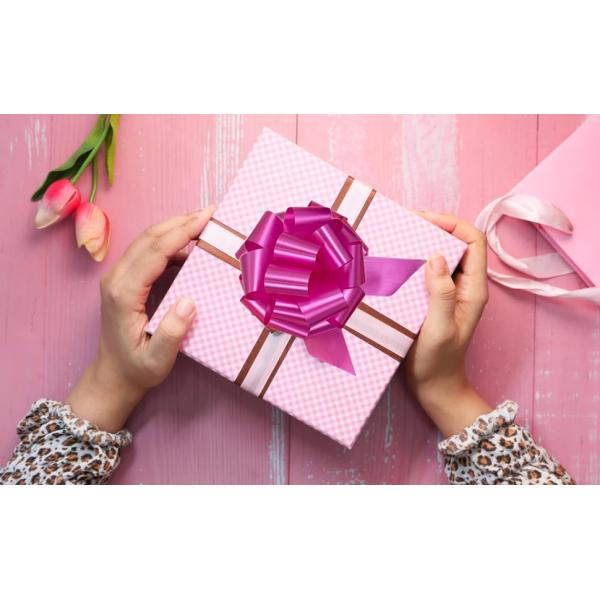 Easter Gift Wrap Pull Bows, Large 6 Inch Assorted Gift Pull Bows, For Gift Basket, Gift Bag Box Wrapping Decor