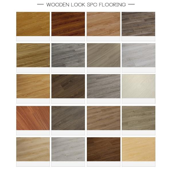 4.0mm-6.0mm Виниловый пол Планка роскошный водонепроницаемый SPC Виниловый пол