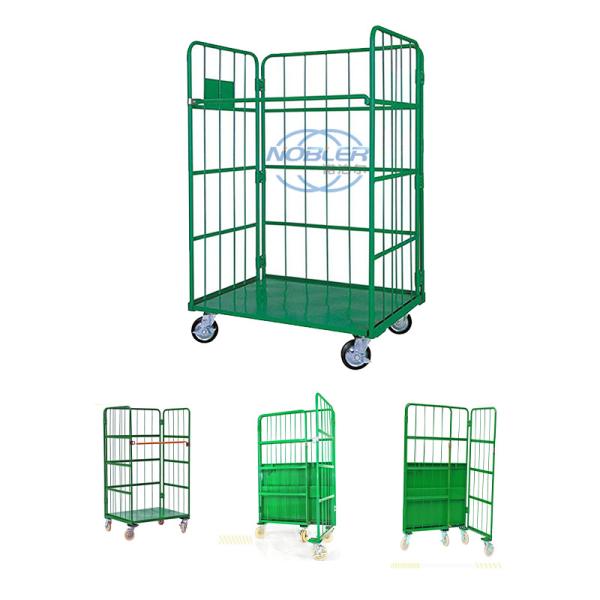 Caixa de armazenamento de armazém, Caixa de borboleta Quadro de pneus com caster