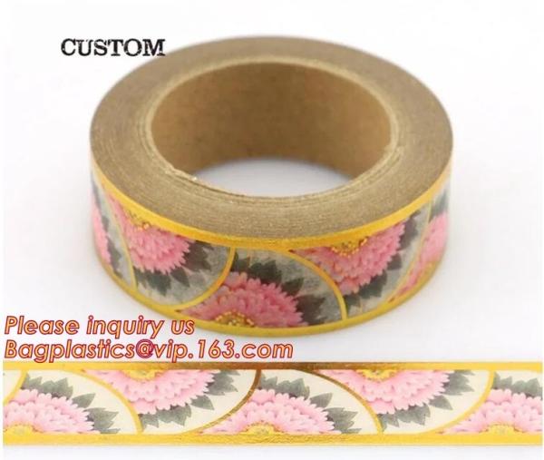 Paper Tape Lovely Design Custom Printing Various Color Pineapple Assorted Pattern Waterproof Washi Tape For Kids Craft
