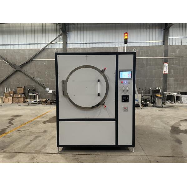 Hydrogen Atmosphere Retort Furnace with 1100ºC Max Temp, 500x500x650mm Chamber, and SUS 310S Muffle for Vacuum Annealing and Sintering