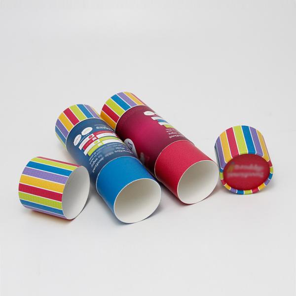 Custom LOGO Printing Cardboard Paper Cosmetic Tube ECO Friendly