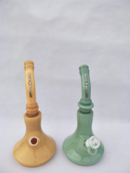 8 Inch Glass Recycler Bong Dab Rig For Tobacco Smoking