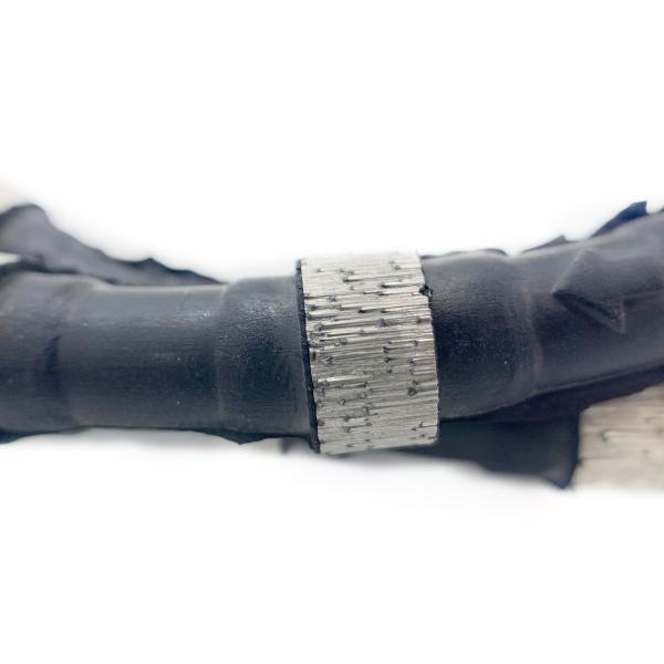 Linsing 12,0 mm Printemps Diamant Granit fil de scie à perles avec une haute efficacité de travail