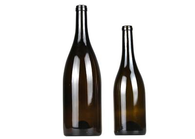 Garrafas de vinho 750ml vazias/escuro geados - garrafa de água de vidro blindado verde