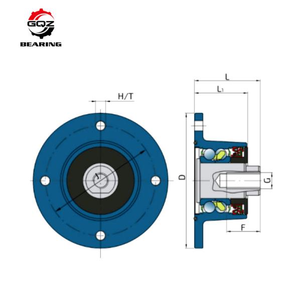 Top Performance BAA0026 Agricultural Hub Bearing For Dic Harrows And Tractor Cultivator