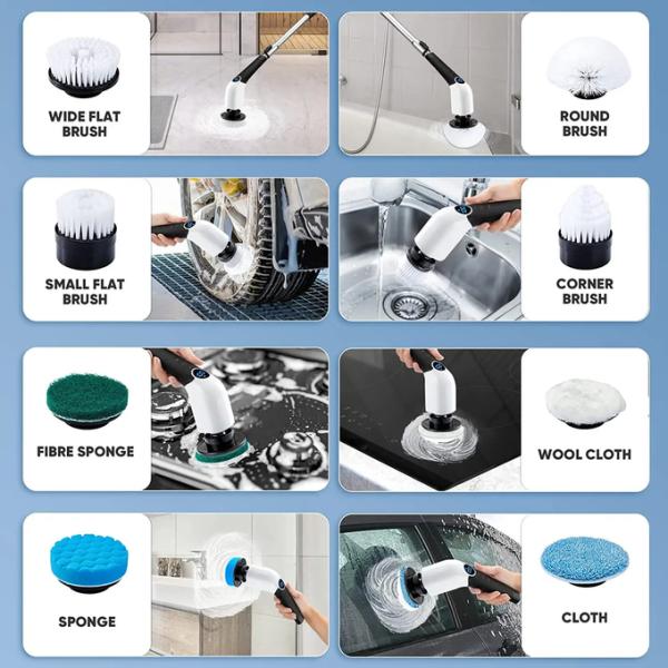 OEM Полы Лион Электрическая чистка щетки Турбо Скрубер для домашнего хозяйства