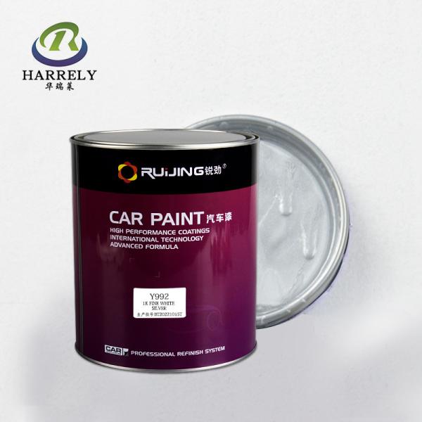 Glossy Silver Automotive Paint