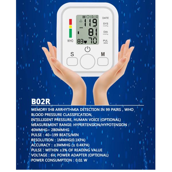 Wrist Type Blood Pressure Meter Speech Blood Pressure Meter Blood Pressure Monitor