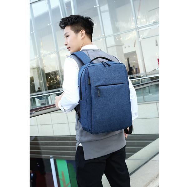 Custom Logo Fashion Style Travel School College Bag Smart USB Laptop Bag for Computer