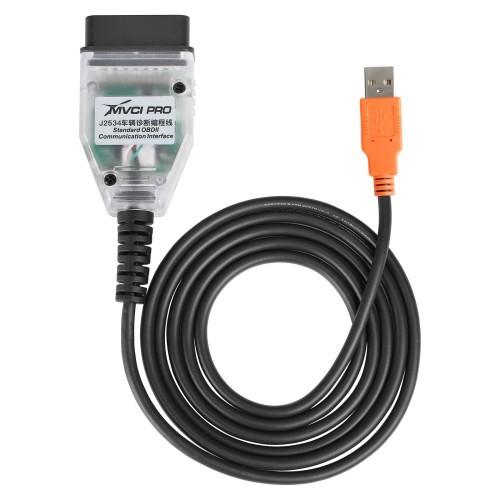 Xhorse MVCI PRO J2534 Vehicle Diagnostic Programming Cable for VW/ Ford Mazda/ Honda/ Toyota/ SUBARU