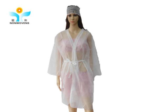 30g Disposable Kimono Spa Sauna Wear Suit Hairdressing Salon Scrub Suits