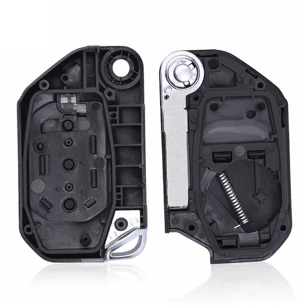 433MHZ Remote Key Cover For Jeep Wrangler ASK PCF7939M 4A Chip Folding Key 2018-2019