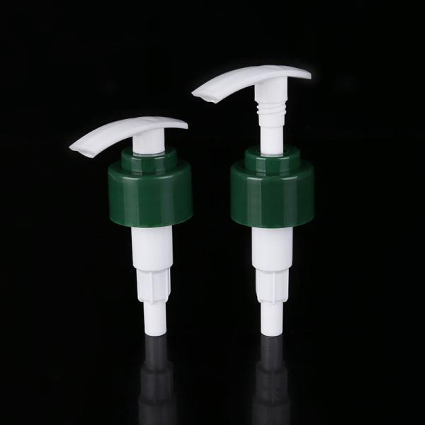 Disposable White 28/410 Smooth Plastic Pump for Soap Dispenser Green Disposable