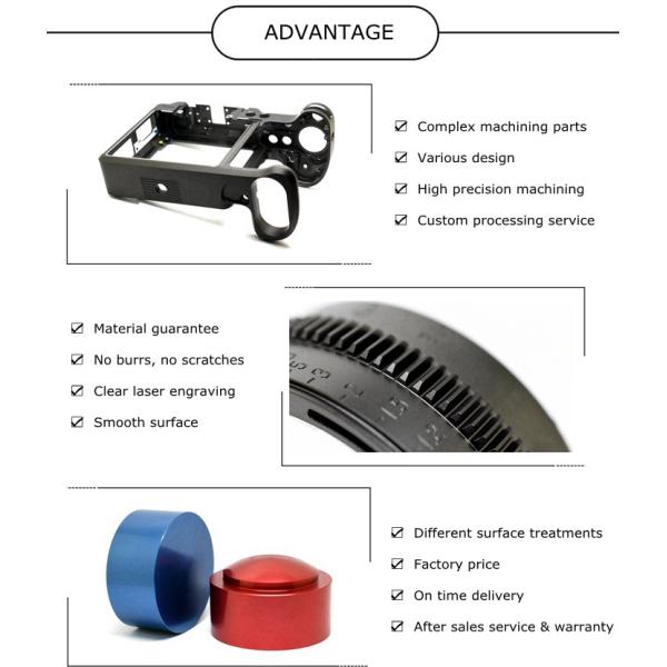 Custom by 2D/3D/drawing Electronic Accessories Machine Part with Specialized Alloy Tools
