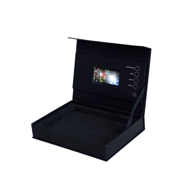 4.3 inch LCD Screen Video Gift Box for gift packaging 512MB Memory ODM