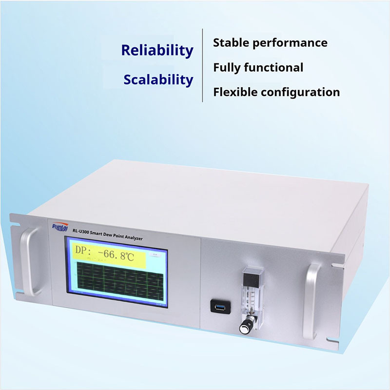 Metal Construction Gas Dew Point Detector Trace Water Analyzer Micro Water Tester