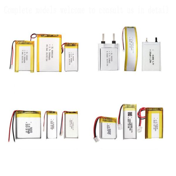 High Capacity 1200mAh 3.7V Lithium Polymer Battery with 500 Cycles for Smart Watch and Bluetooth Speaker