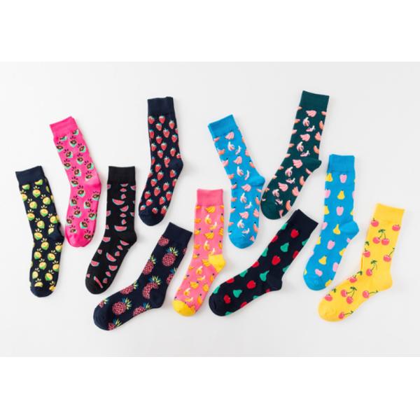 Fruit Style Women's Novelty Socks Snagging Resistance Any Logo Available